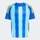 قميص تدريب Adidas ميسي للأطفال - قميص كرة قدم للأولاد أزرق ملكي