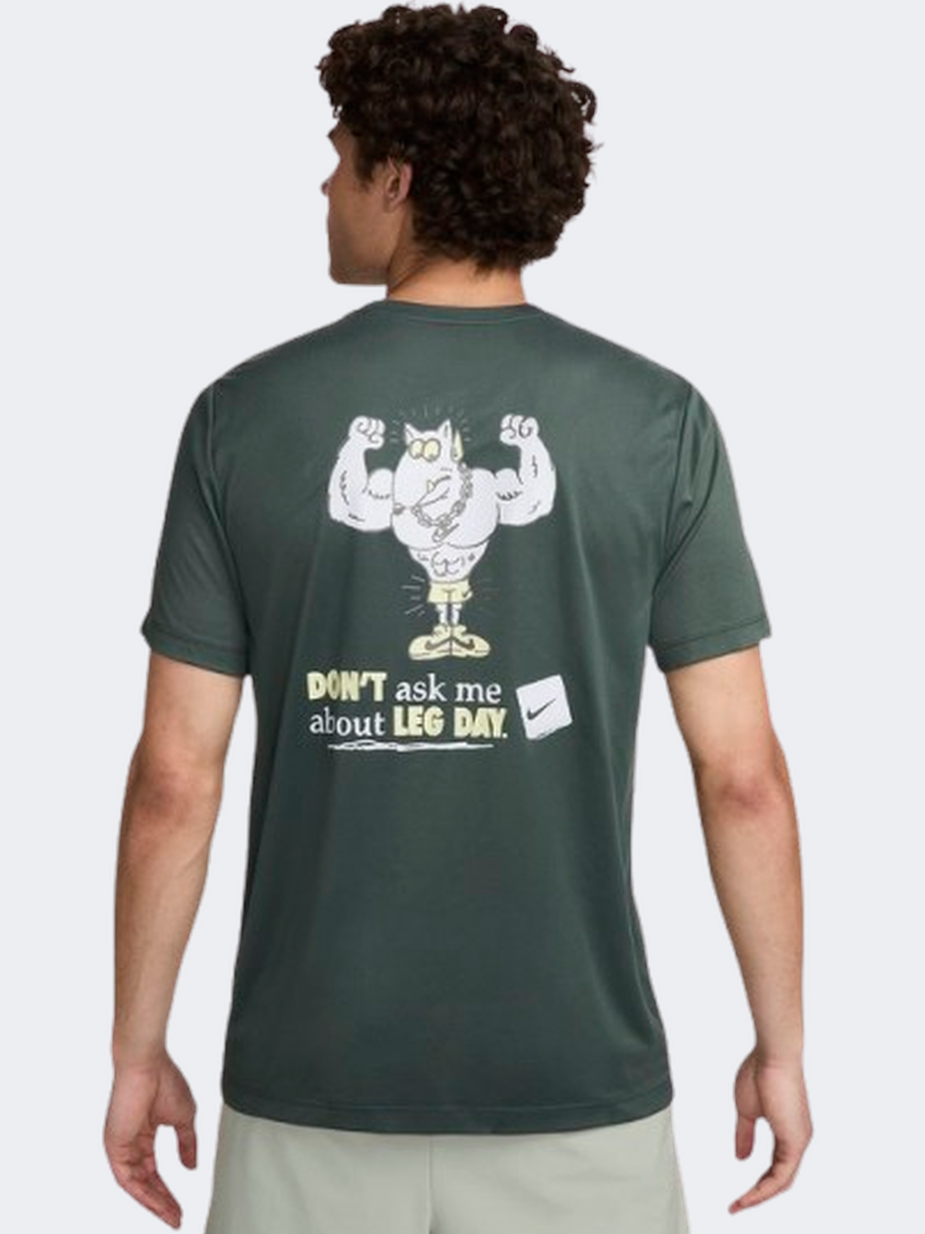 Nike Df Rlgd Iykyyk 2 Men Training T-Shirt Vintage Green