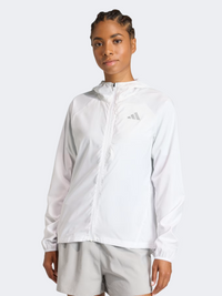 جاكيت الجري النسائي الأساسي أدي365 من Adidas أبيض