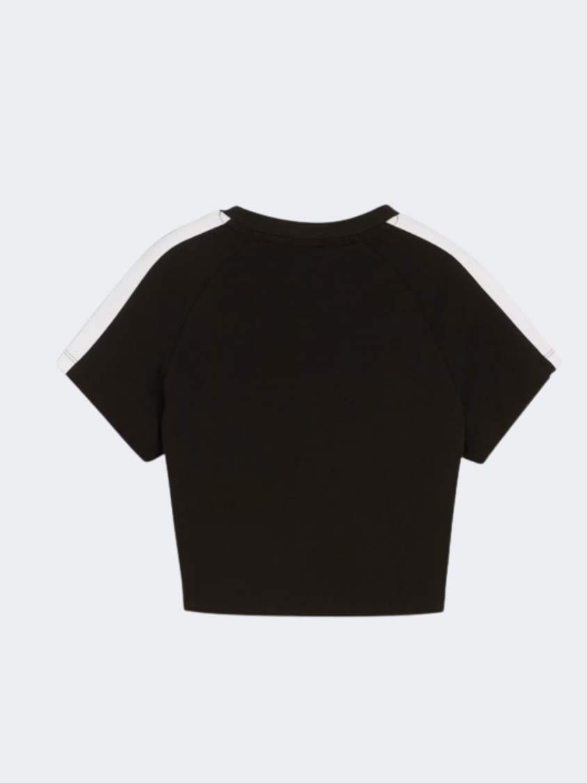 Puma Iconic T7 Baby Women Lifestyle T-Shirt Black