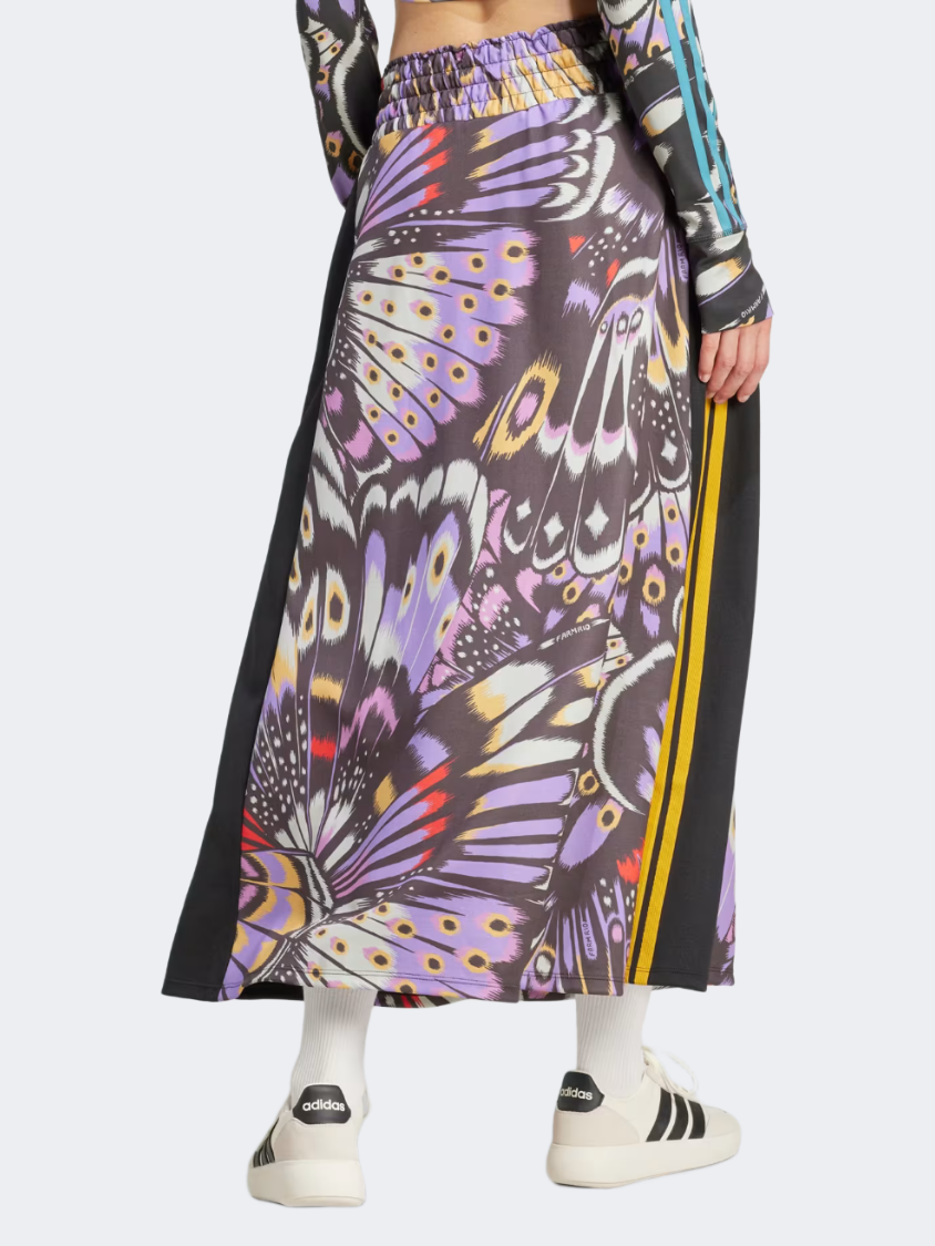 Adidas X Farm Premium Women Training Skirt Black/Purple/Red