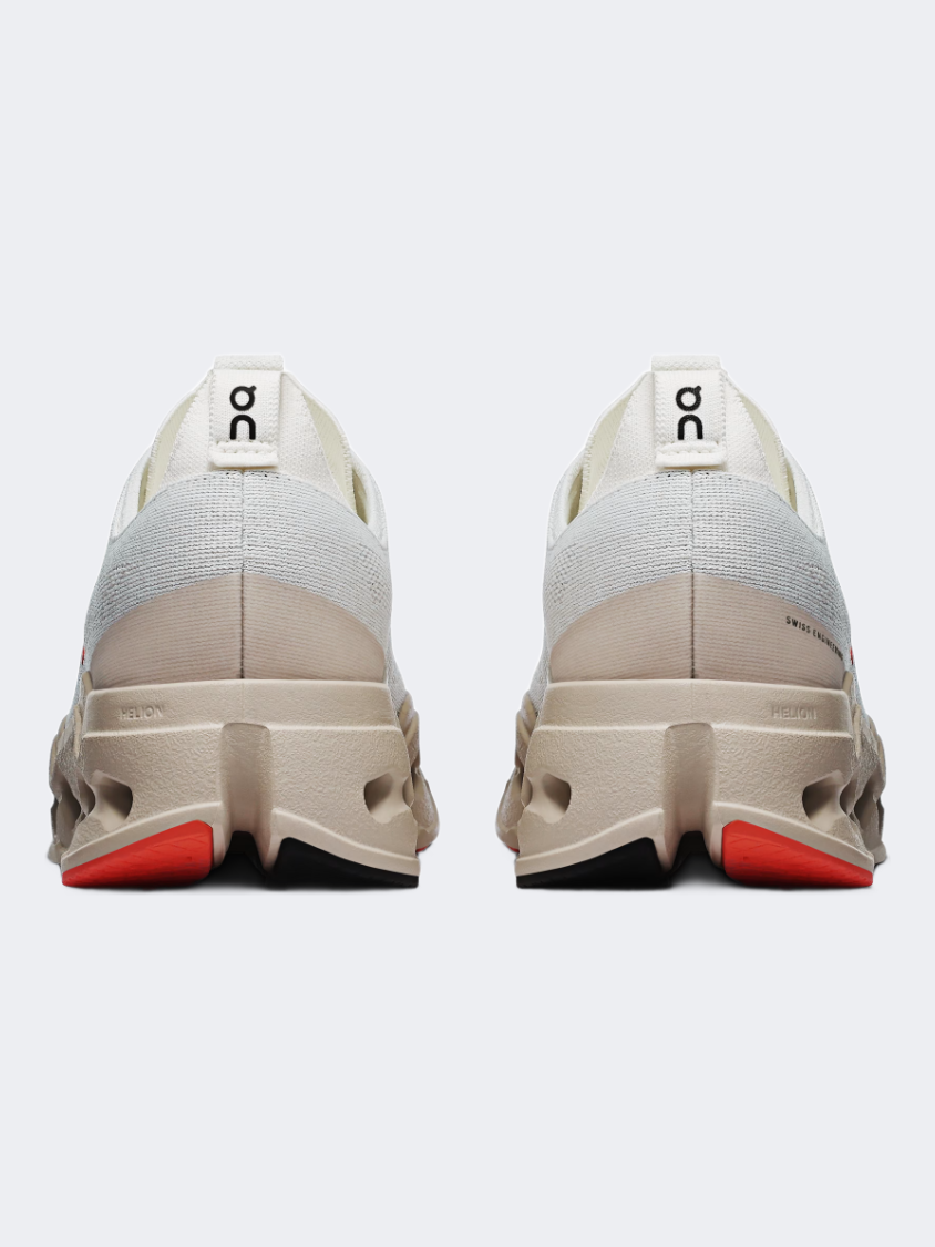 On Cloudsurfer Max Women Running Shoes Ivory/Salmon