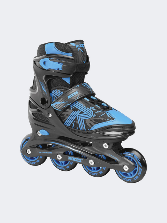 Roces Jockey 3.0 Boys Roller Skates Black/Astro Blue