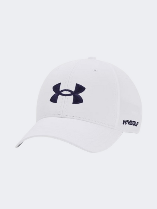 1361547-101 Ua Golf96 Hat White Midnight Navy