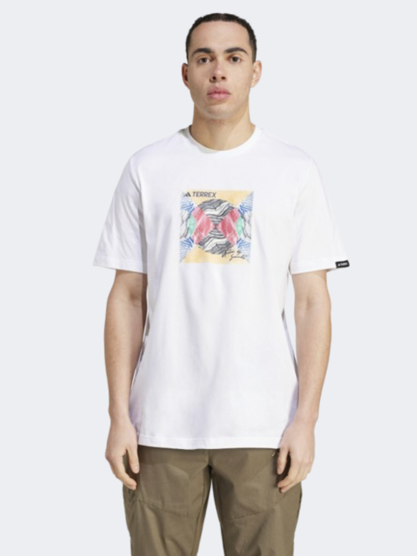 Adidas Unite Terrex Men Outdoor T-Shirt White