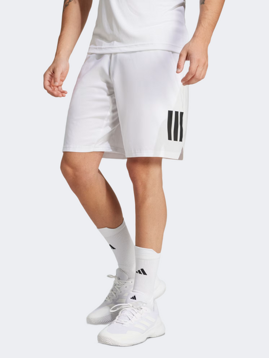 Adidas Club Tennis Climacool 3 Stripes Men Tennis Short White