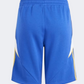 Adidas Pitch 2 Street Messi Kids Boys Football Short Lucid Blue/White