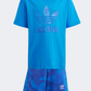 Adidas Summer Allover Print Little-Boys Original Set Blue Bird