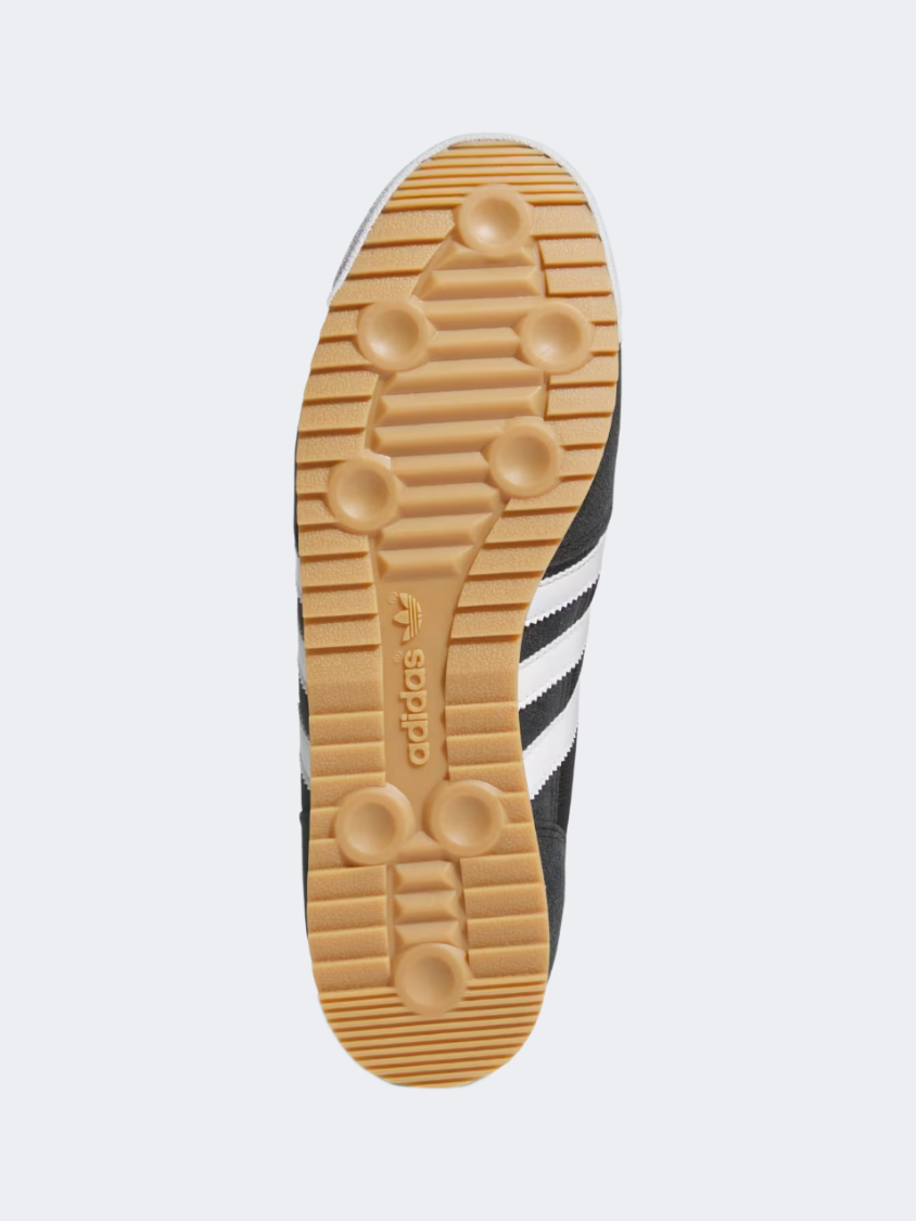 أحذية Adidas R71 Originals للرجال باللون الأسود/الأبيض/الذهبي