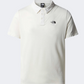 The North Face  Men Hiking Polo Short Sleeve White Dune