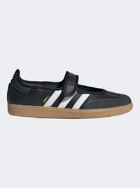 حذاء باليرينا نسائي Adidas Samba Jane أسود/أبيض/كربون