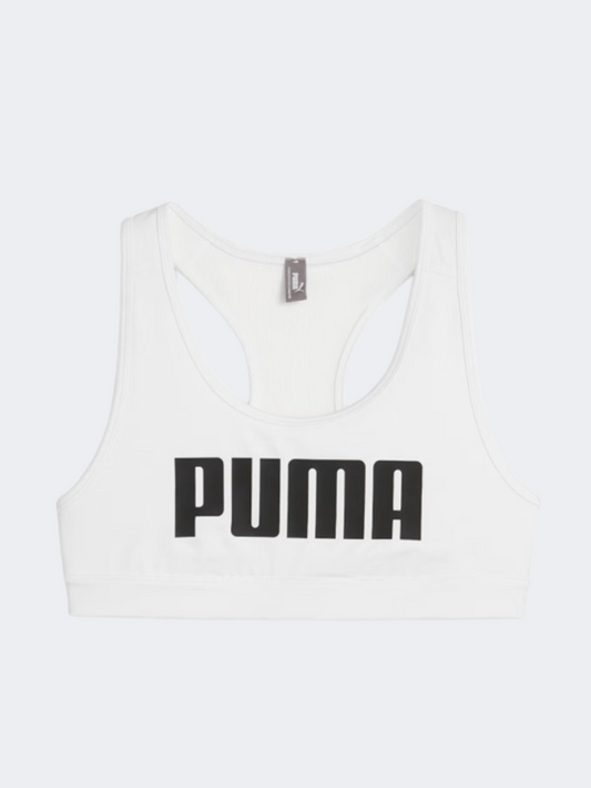 Puma 4 Keeps Women Training Bra White/Black
