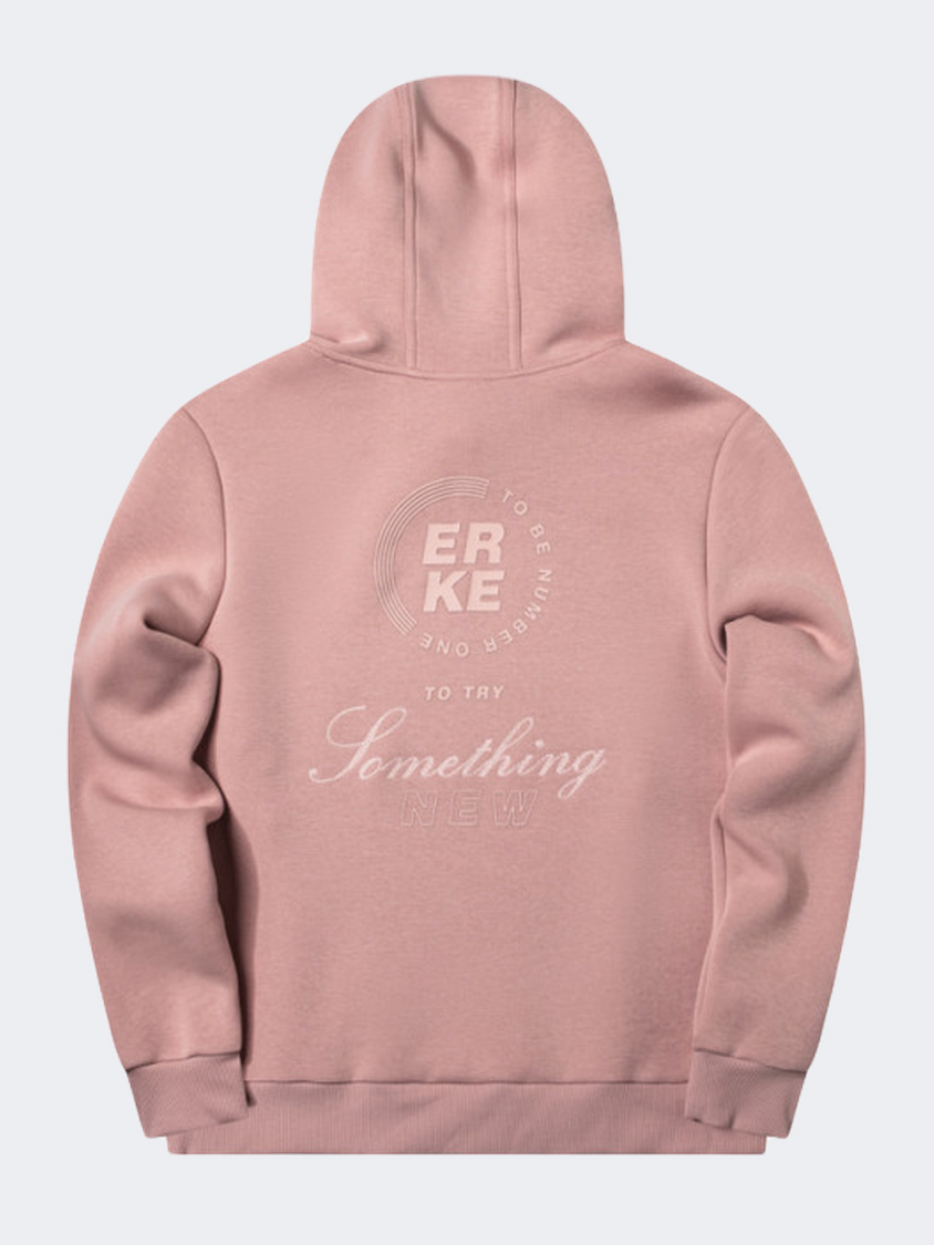 Erke Women Lifestyle Hoody Smoke Pink