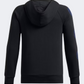 Under Armour Rival Fleece Spiral Logo Boys Training Hoody Black/Blue