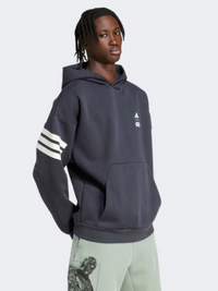 هودي رجالي من Adidas X ستار وورز ذا ماندالوريان رمادي ليليلي