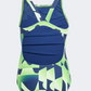 Adidas Performance Seas Graphic Girls Swim Monokini Green Spark