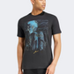 Adidas Messi Men Football T-Shirt Black/Blue