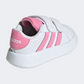أحذية رياضية للبنات الرضع Adidas Grand Court 2.0 أبيض/وردي/أسود