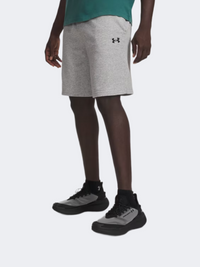 شورت رجالي خفيف الوزن من Under Armour لأسلوب الحياة - رمادي فاتح/أسود