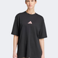 Adidas Strength Graphic Women Training T-Shirt Black/Pink