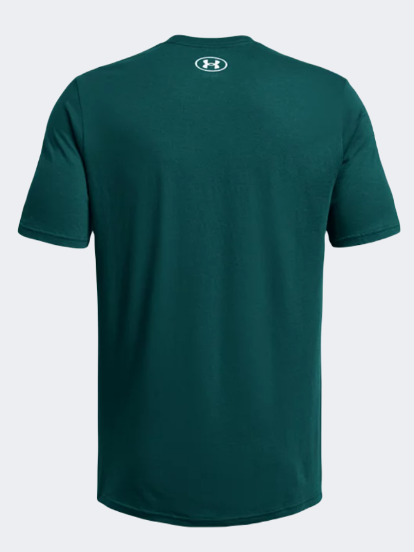 Under Armour Foundation Update Men Lifestyle T-Shirt Hydro Teal/White