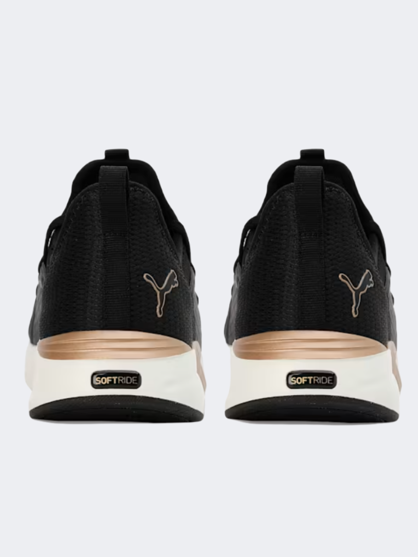 Puma Softride Sophia 2 Women Running Shoes Black/Gold/White