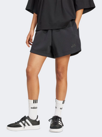 شورت رياضي نسائي Soft Lux Loose من Adidas أسود