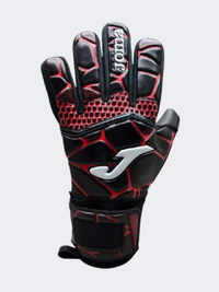 Joma Pro قفازات كرة قدم للجنسين أسود/أحمر