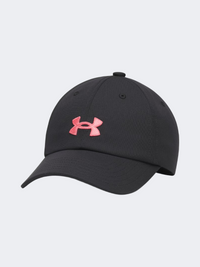 قبعة أولاد Under Armour بليتزنج لو قابلة للتعديل لايف ستايل أسود/وردي