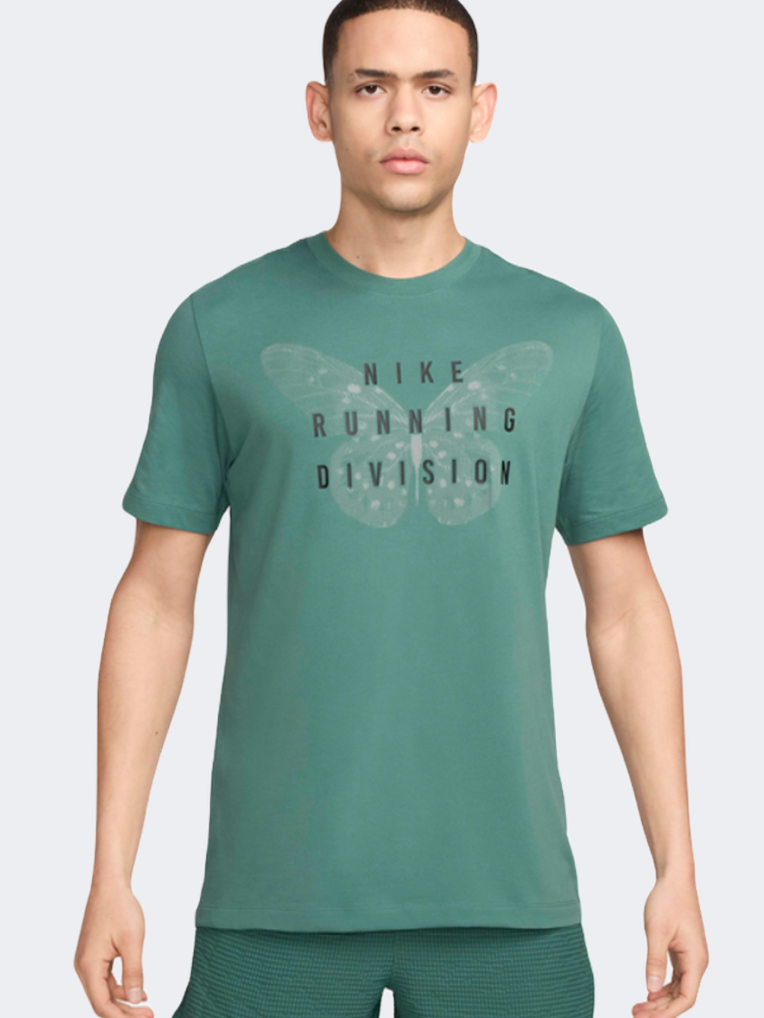 Nike Df Run Division Men Running T-Shirt Bicoastal