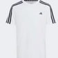 Adidas Essentials 3S Kids Boys Sportswear Set White/Black