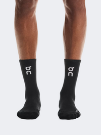 On Core High 2 Pack Unisex Running Sock Black
