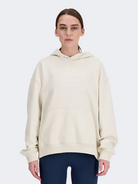 New Balance Athletics French Terry Women Lifestyle Hoody Linen