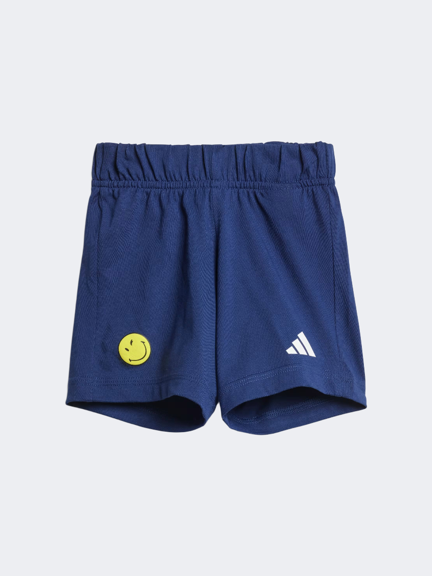 Adidas X Smileyworld Baby-Girls Sportswear Set Lilac/ Blue