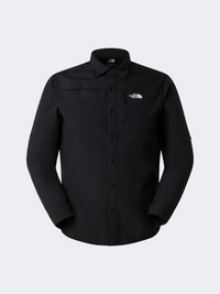 The North Face Sequoia Longsleeve Men Hiking Shirt Black