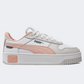 حذاء حياة الشارع للأطفال من Puma Carina Street Jr Gs للبنات أبيض/وردي/رمادي