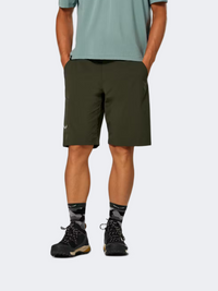 شورت هايكنغ رجالي Salewa Pedroc 4 Durastretch زيتوني داكن