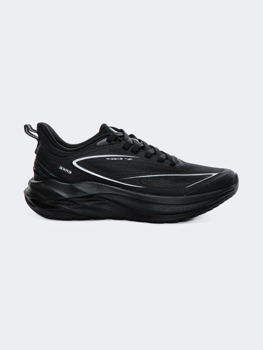 Erke Women Running Shoes Black