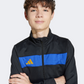 Adidas Tiro 25 Essentials Little-Boys Football Tracksuit Black/Blue
