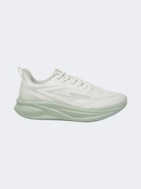 Erke Women Running Shoes Light White/Green