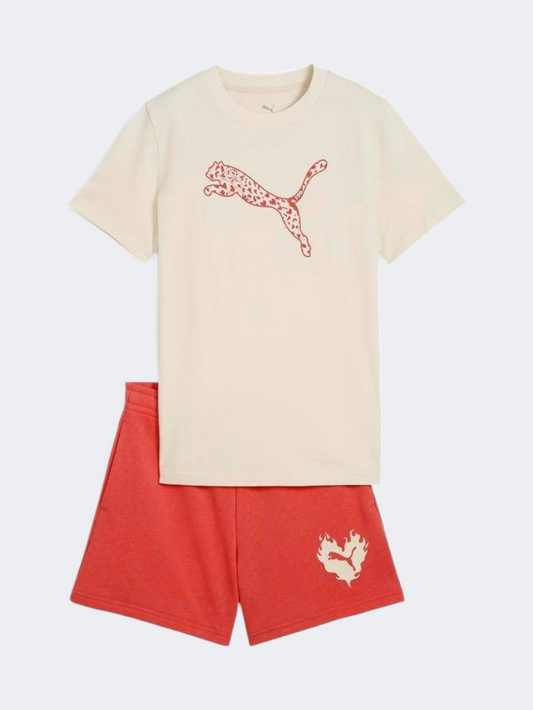 Puma Flaming Love Girls Lifestyle Set Alpine