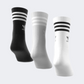 Adidas Mid Cut Unisex Original Sock White/Grey/Black