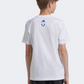 Adidas Messi Boys Football T-Shirt White