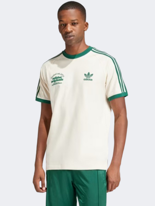 Adidas Graphic Cali Men Original T-Shirt Wonder White