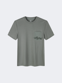 Erke Men Outdoor T-Shirt Sunset Green