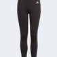 Adidas Optime Girls Sportswear Tight Black/Silver