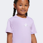 Adidas Train Essentials Glam Print Sport Little-Girls Training Set Powder Plum
