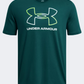 Under Armour Foundation Update Men Lifestyle T-Shirt Hydro Teal/White