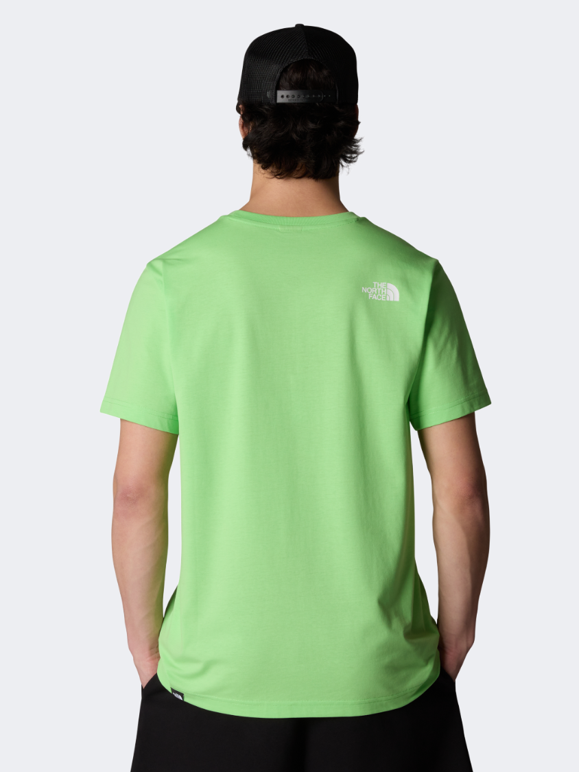 The North Face Easy Men Lifestyle T-Shirt Meta Lime/White