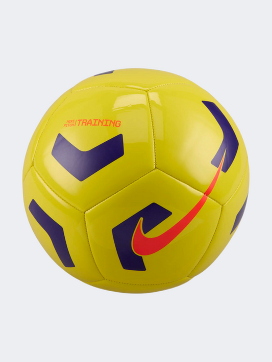 Nike Pitch Train Unisex Football Ball Yellow/Violet